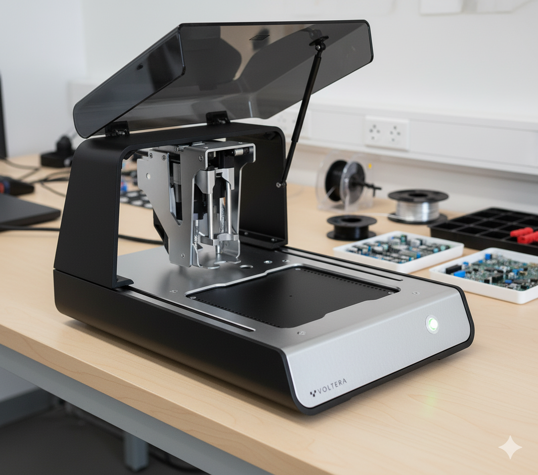 Prototipadora de Circuito Impresso Voltera V-One: Tecnologia avançada e eficiente.
