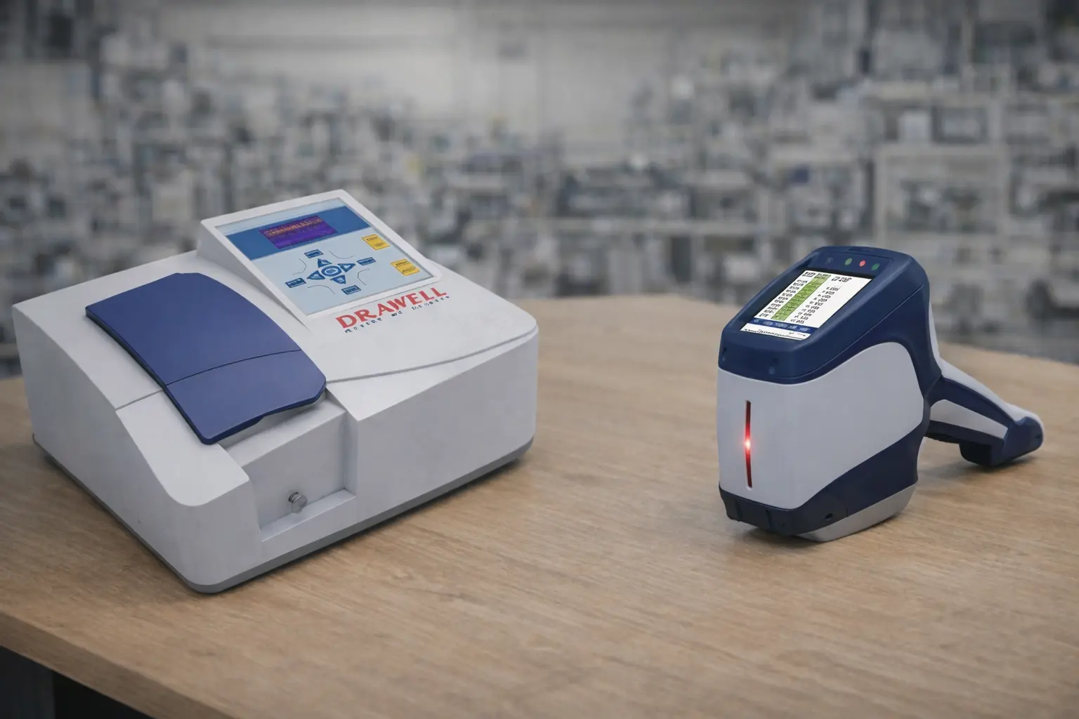 Diferenças entre espectrofotômetro e espectrômetro