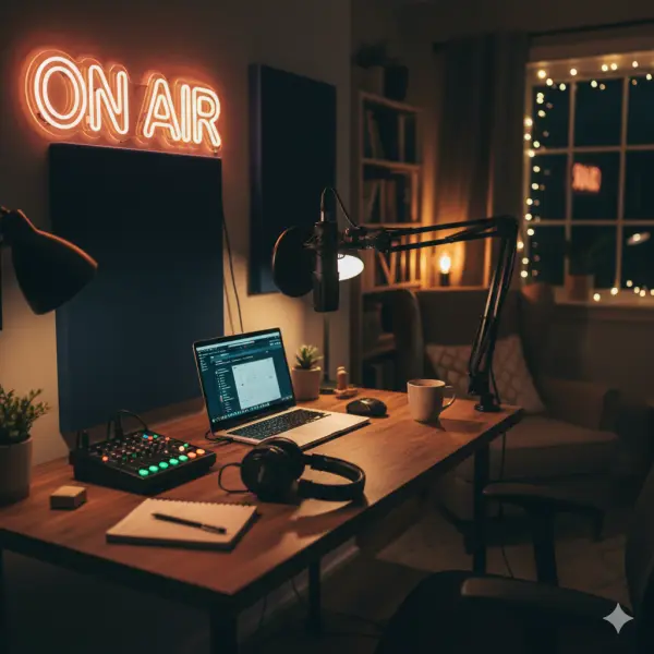 O que Preciso para um Estúdio de Podcast?