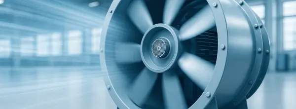 Ventilador axial: o que é e por que entrega alta vazão
