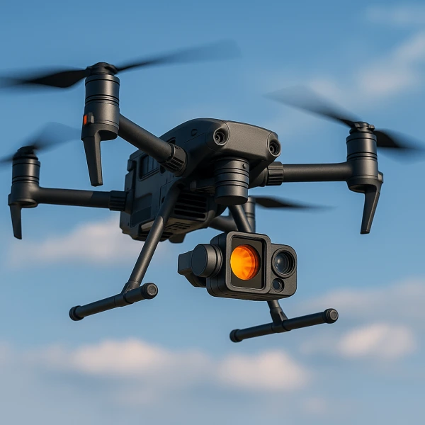 Drones com câmeras termográficas: aplicações reais na indústria