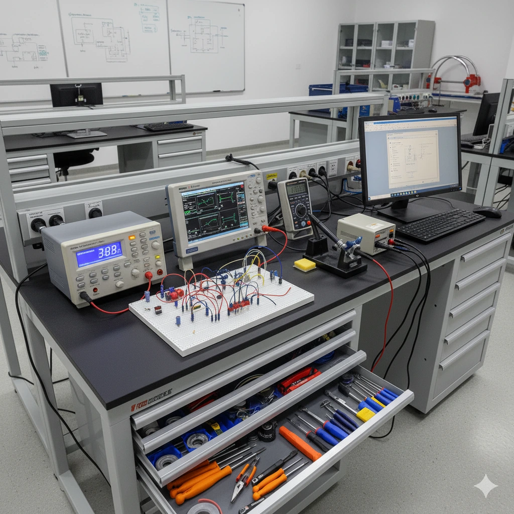 Instrumentação: Instrumentos Essenciais de Eletrônica para Laboratórios