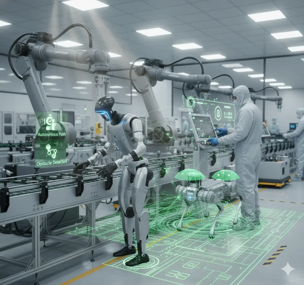 Como a IA está transformando os robôs?