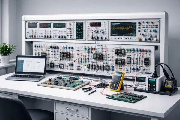 Bancada didática para estudos de eletrônica: como escolher e aplicar no ensino