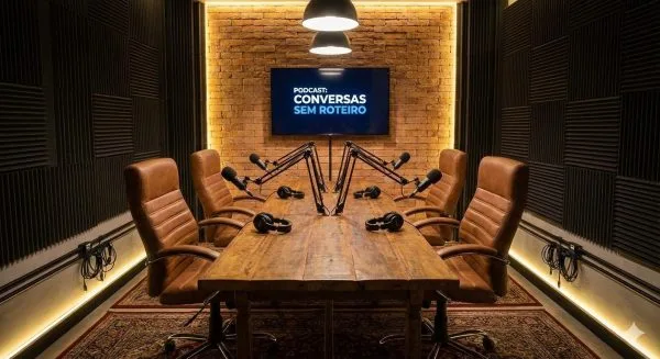 Como montar um estúdio de podcast com qualidade profissional (e evitar erros comuns)