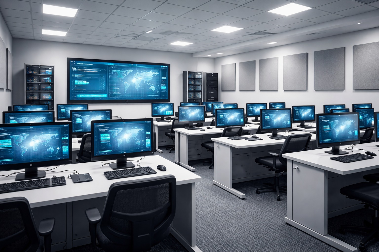 Laboratório de informática: como planejar um ambiente moderno e funcional