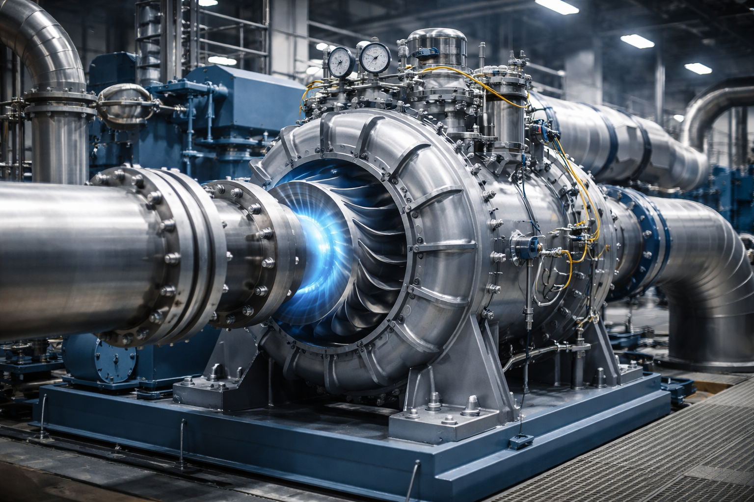 Compressor centrífugo: características principais e funcionamento