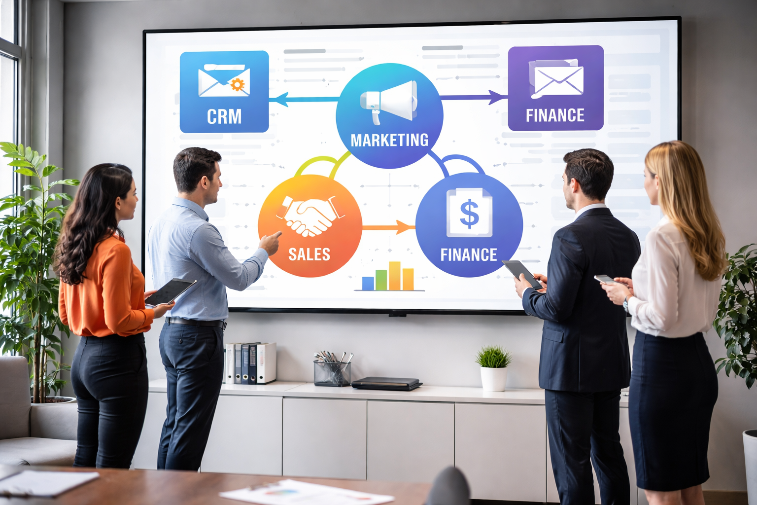 Fim das ferramentas isoladas: CRM, marketing, vendas e financeiro operando juntos