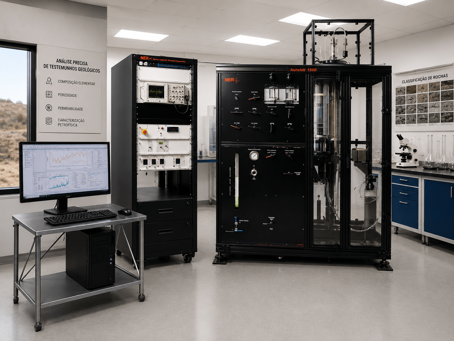 Analisador de amostras de rocha: como o Autolab 1500 aumenta precisão e produtividade