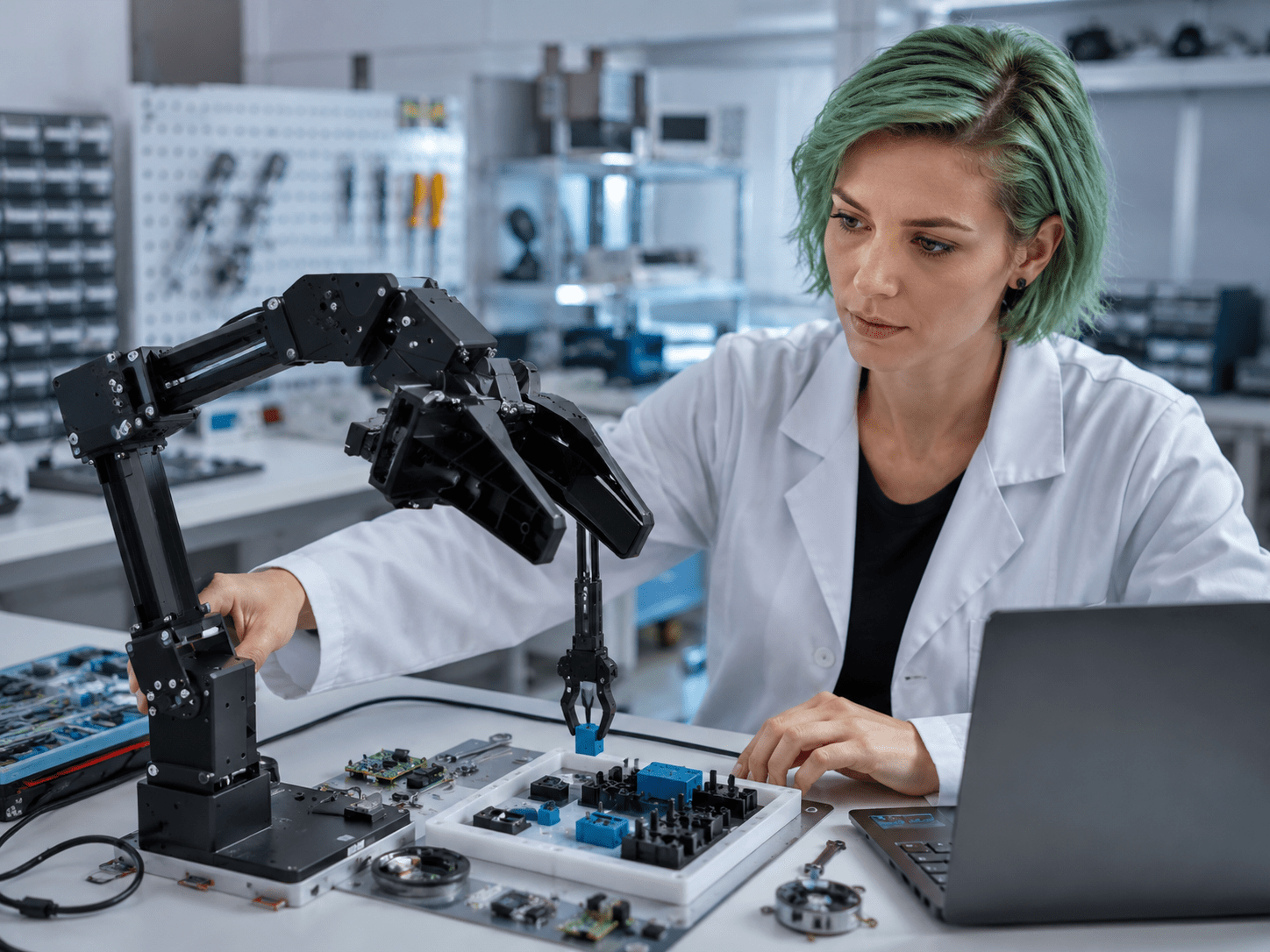 Robótica colaborativa na indústria: cobots e produtividade