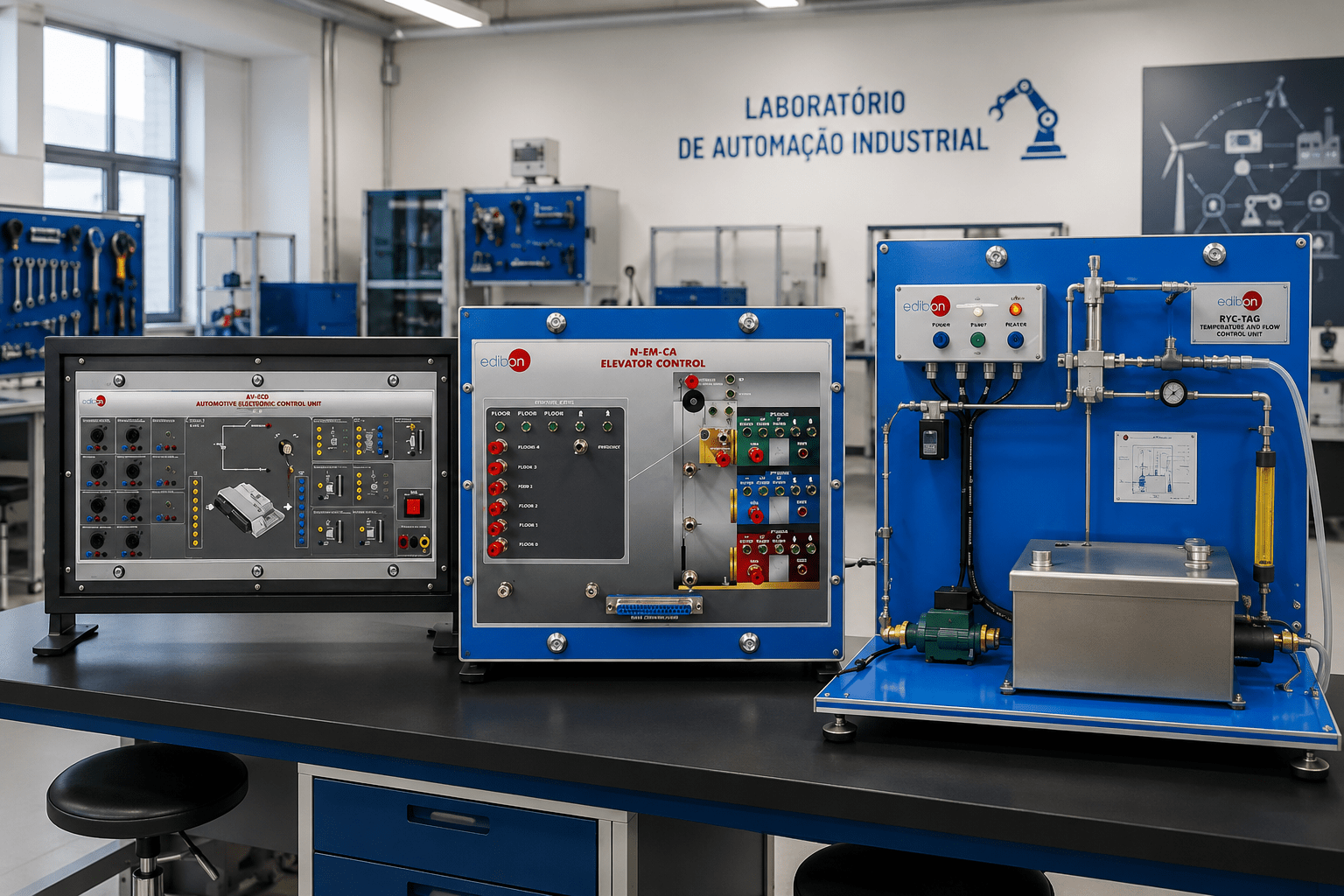 Automação industrial aplicada ao ensino